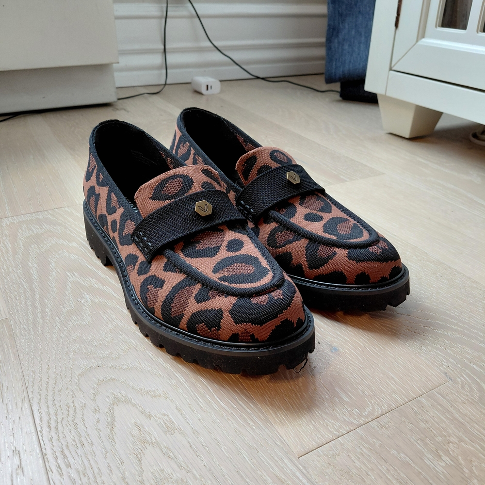 Vivaia Leopard Print Women's Loafers